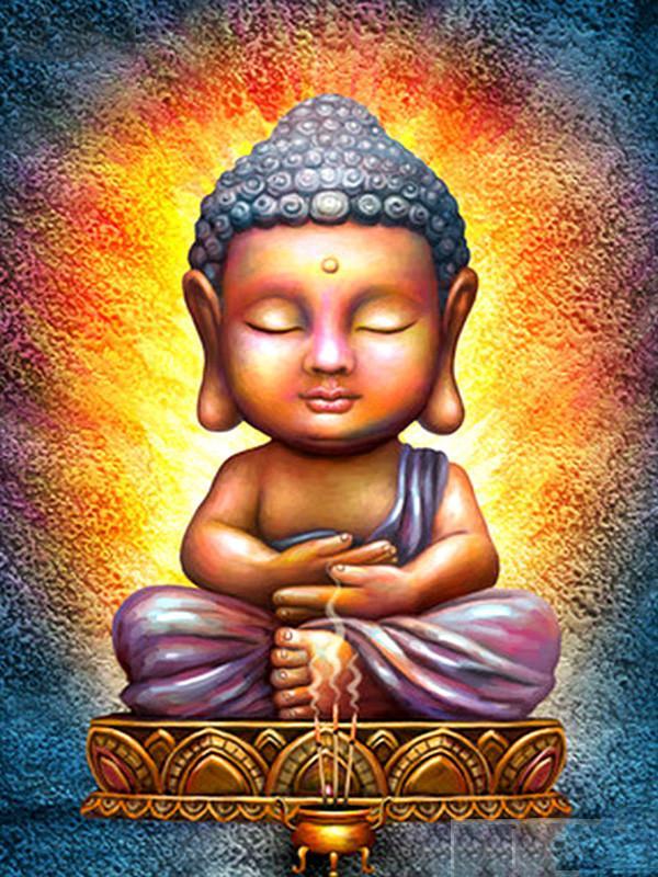 Buddha Pintar por Números PBNBUDL17