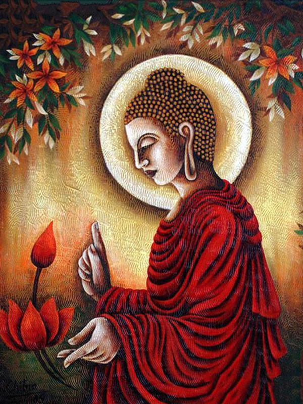 Buddha Pintar por Números PBNBUDL20