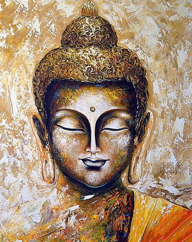 Buddha Pintar por Números PBNBUDL36