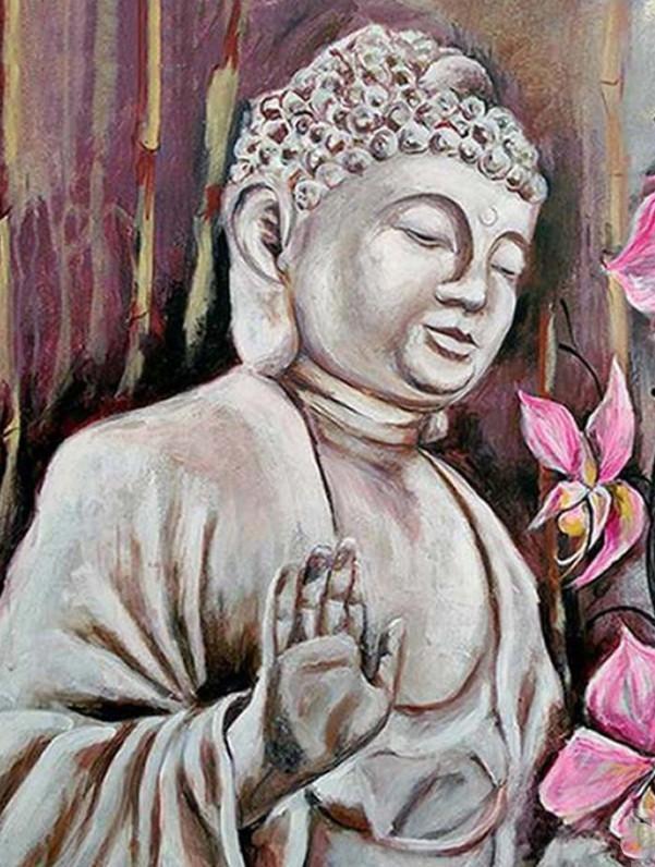 Buddha Pintar por Números PBNBUDL3