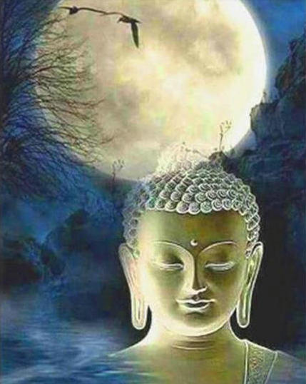 Religión Buddha Pintar por Números PBNBUDL45