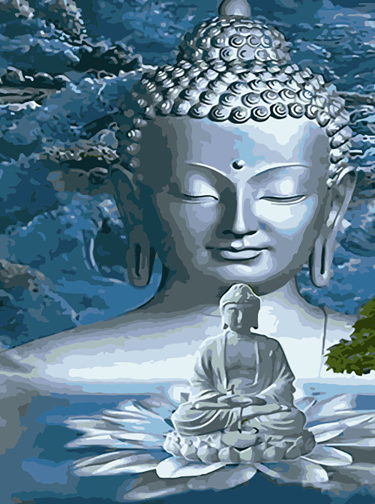 Religión Buddha Pintar por Números PBNBUDL49