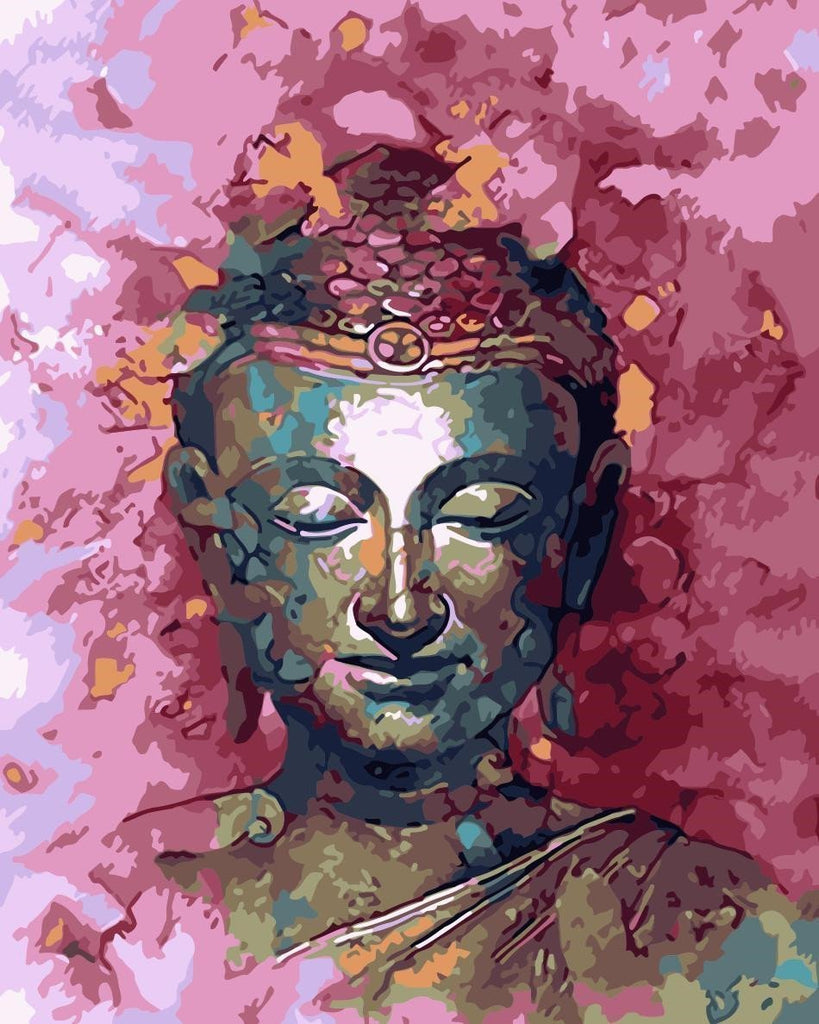 Buddha Pintar por Números PBNBUDL8