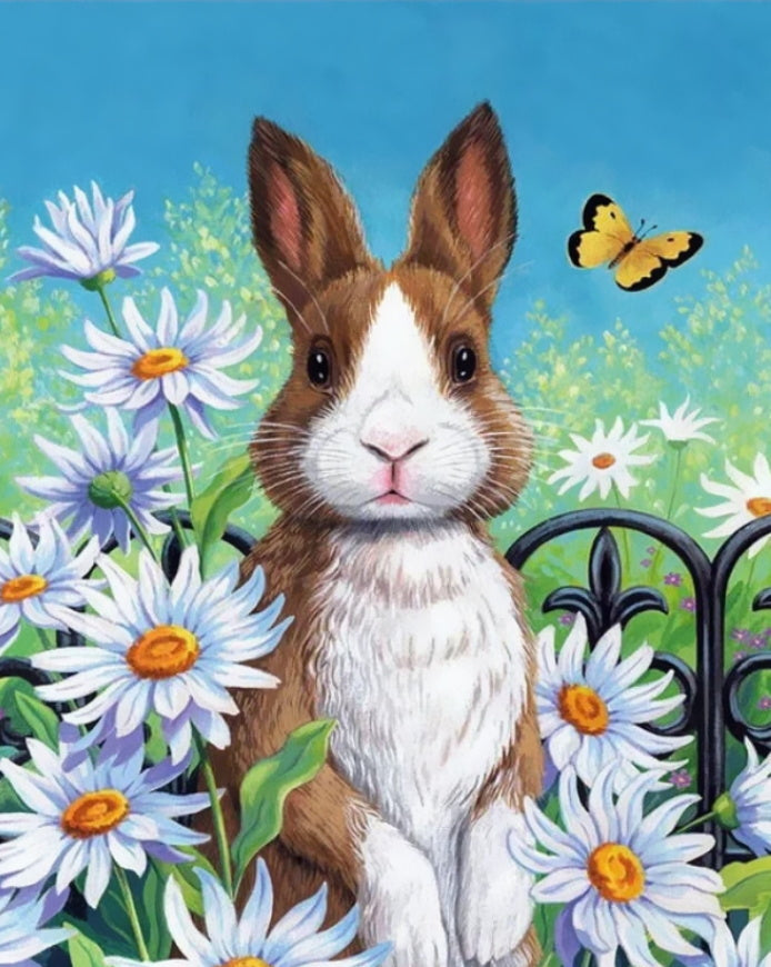 Animal Conejo Pintar por Números PBNRABL29