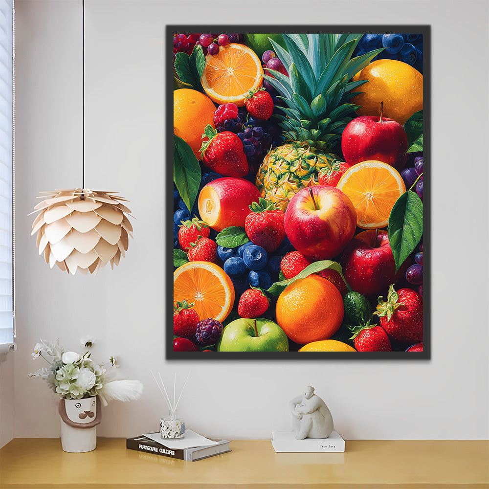 Abundantes Frescas Frutas Pintar por Números