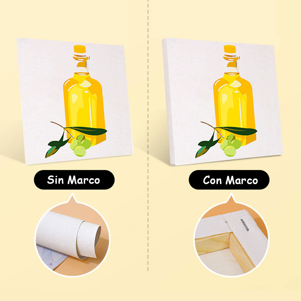 Aceite de Nuez 6 Partes Mini Pintar por Números