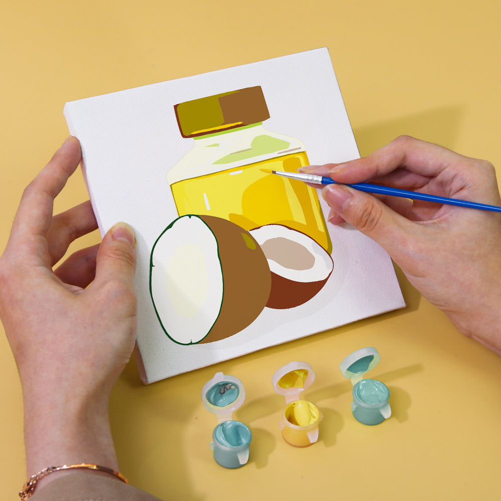 Aceite de Nuez 6 Partes Mini Pintar por Números