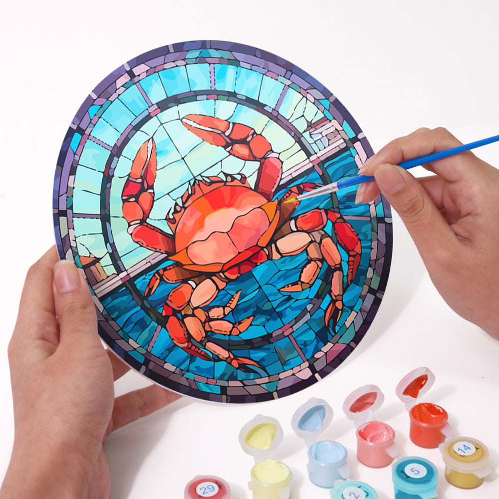 Animales Marinos 4 Salvamanteles Pintar por Números