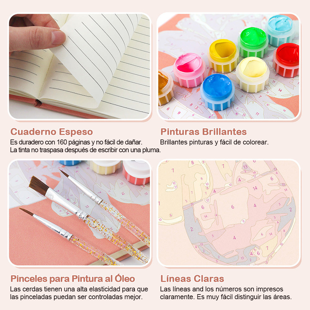 Aperol Spritz Cuaderno Pintar por Números