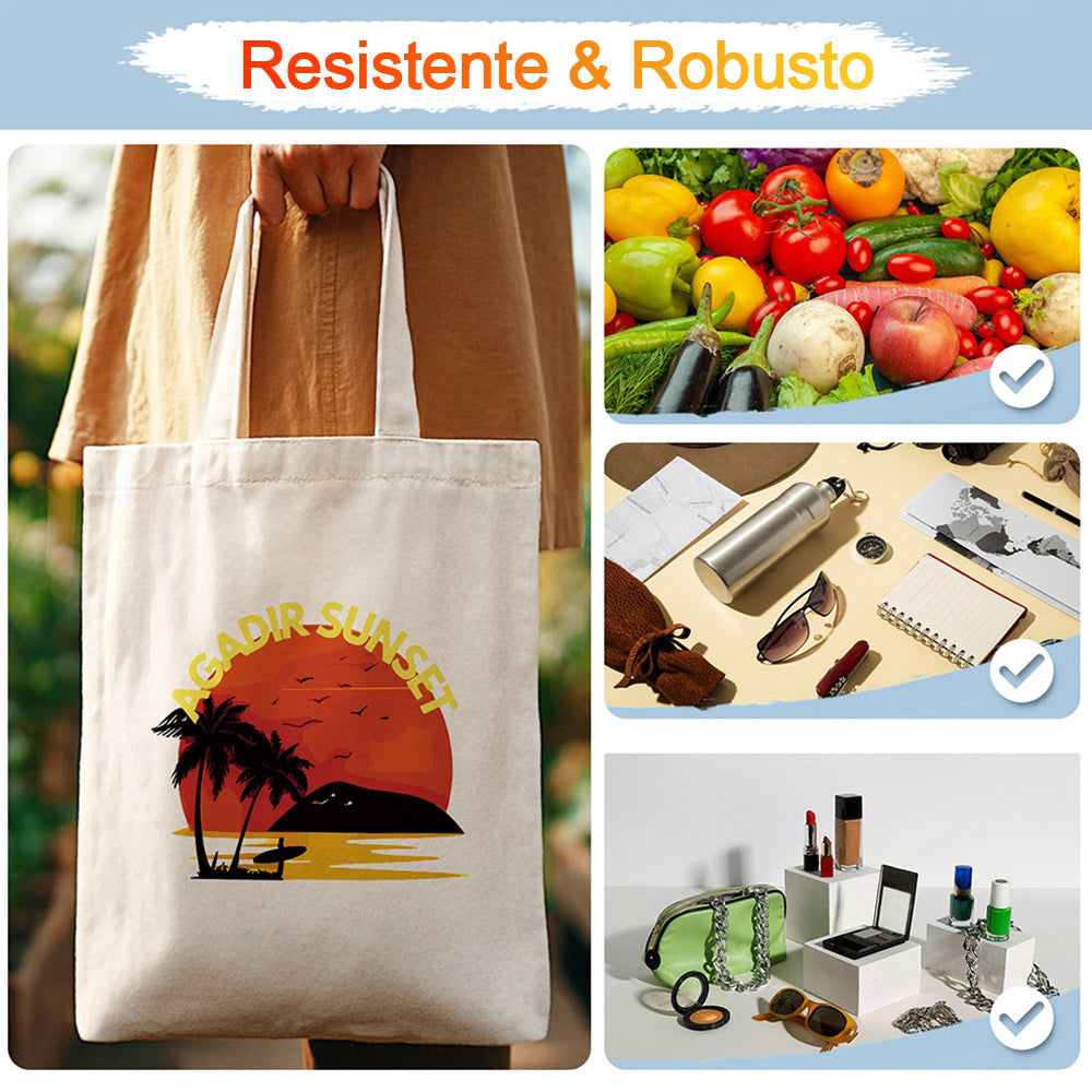 Atardecer en Agadir Bolsa de Lienzo Pintar por Números