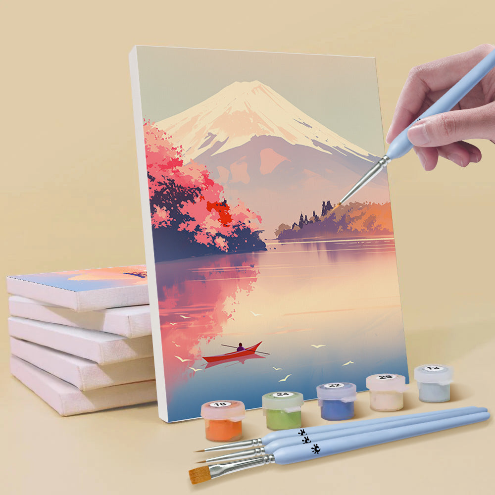 Atracciones Turísticas Famosas 6 Partes Mini Pintar por Números