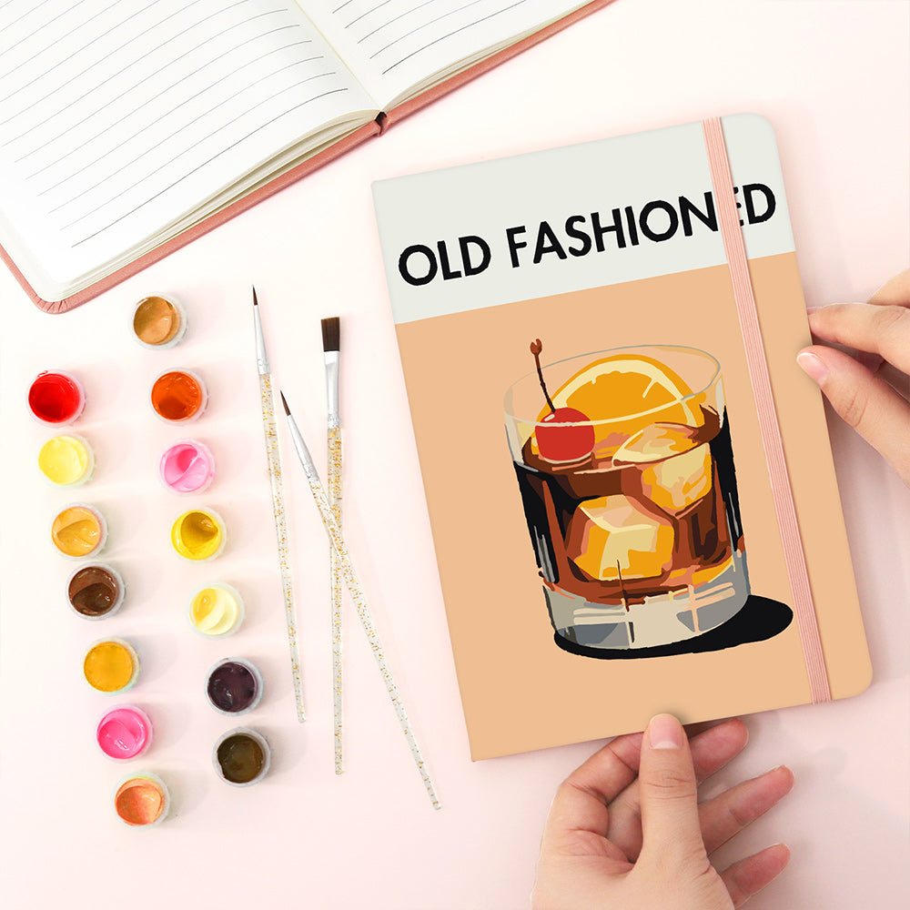 Bebidas Anticuadas Cuaderno Pintar por Números