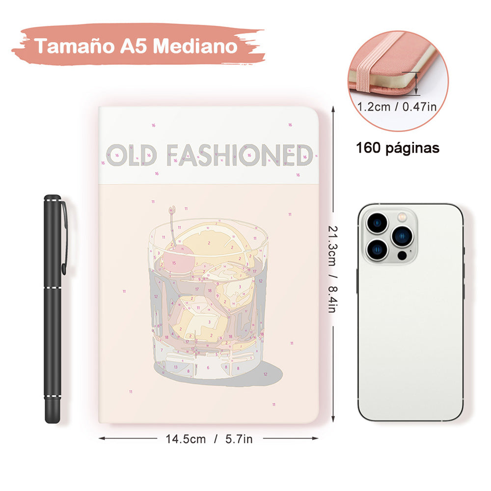 Bebidas Anticuadas Cuaderno Pintar por Números