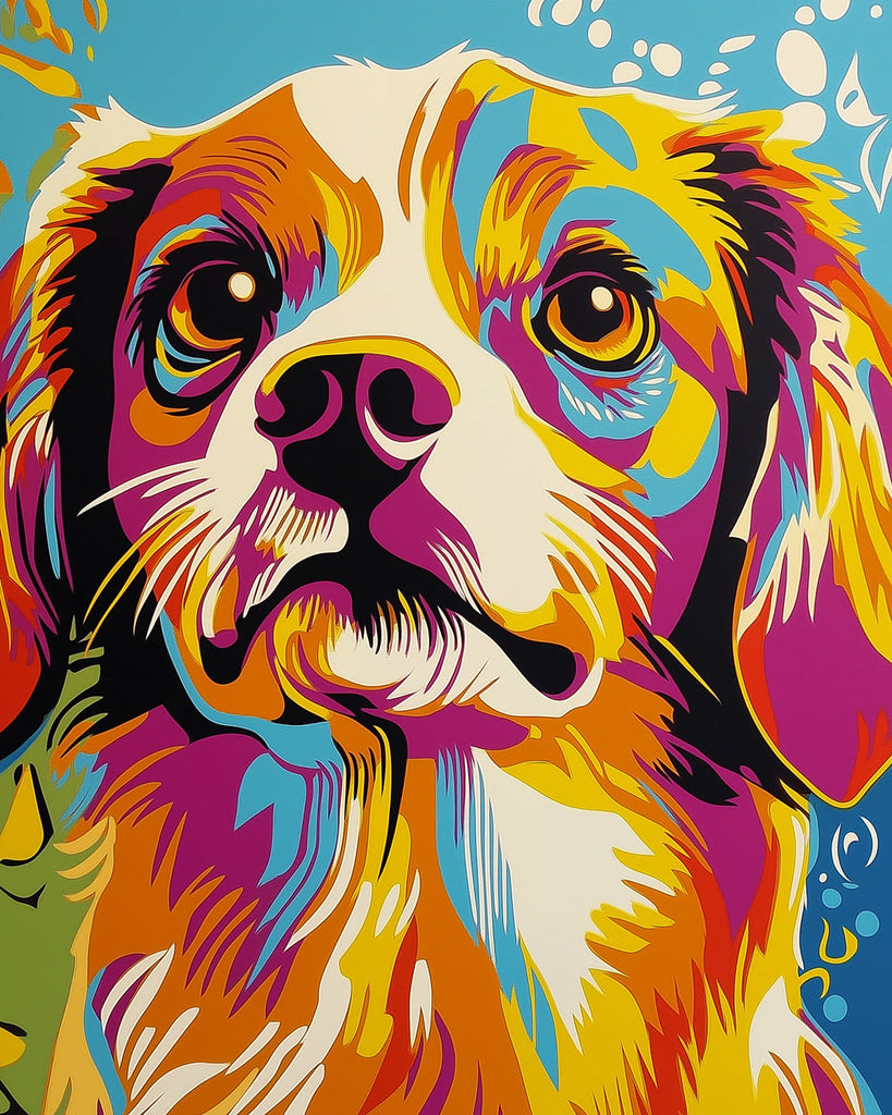 Cavalier King Charles Spaniel Mini Pintar por Números