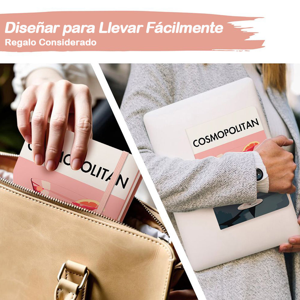 Cóctel Rojo Cuaderno Pintar por Números