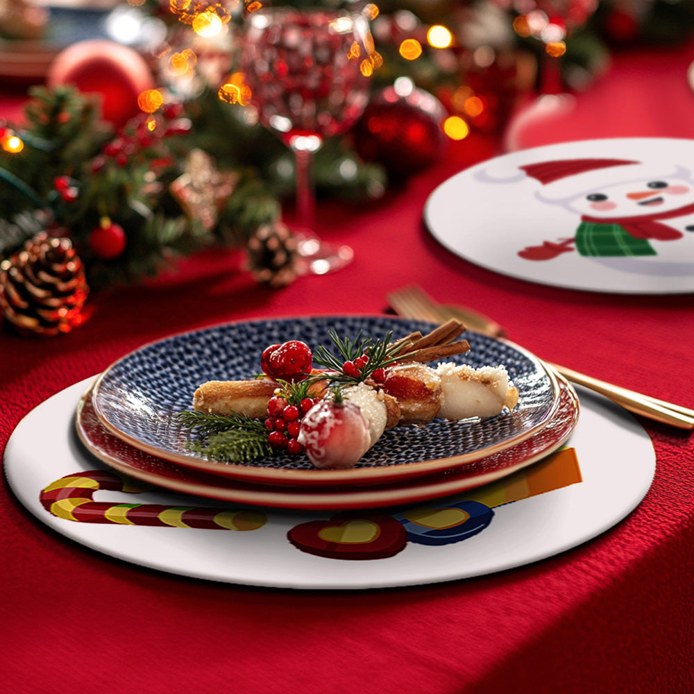 Dulces y Regalos de Navidad 4 Salvamanteles Pintar por Números