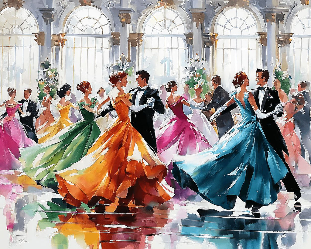 Fiesta de Baile en el Gran Salón Pintar por Números