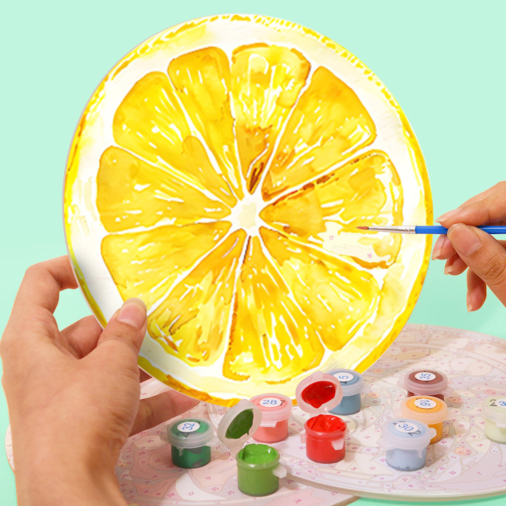 Fruta Fresca 6 Salvamanteles Pintar por Números