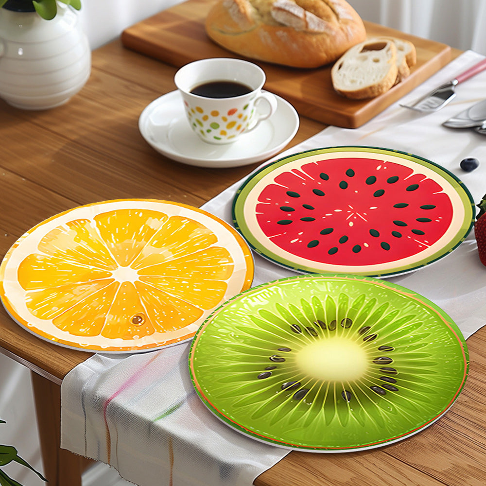 Fruta Fresca 6 Salvamanteles Pintar por Números