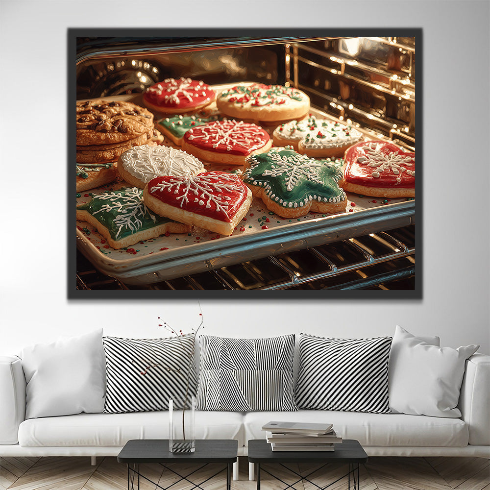 Galletas de Navidad Pintar por Números