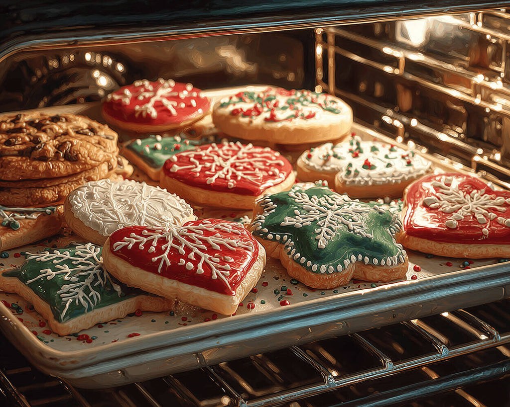 Galletas de Navidad Pintar por Números