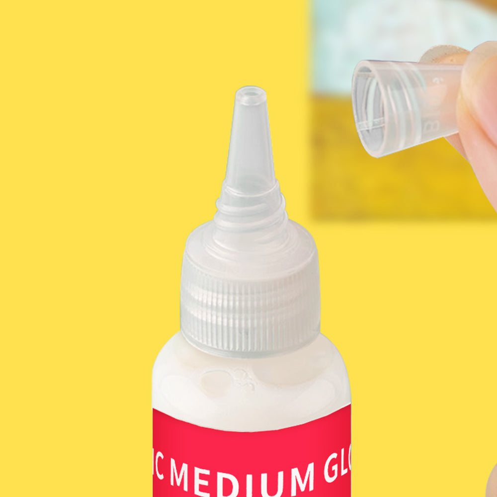 Gel Brillante Acrílico Profesional de 30 ml para Pintar por Números