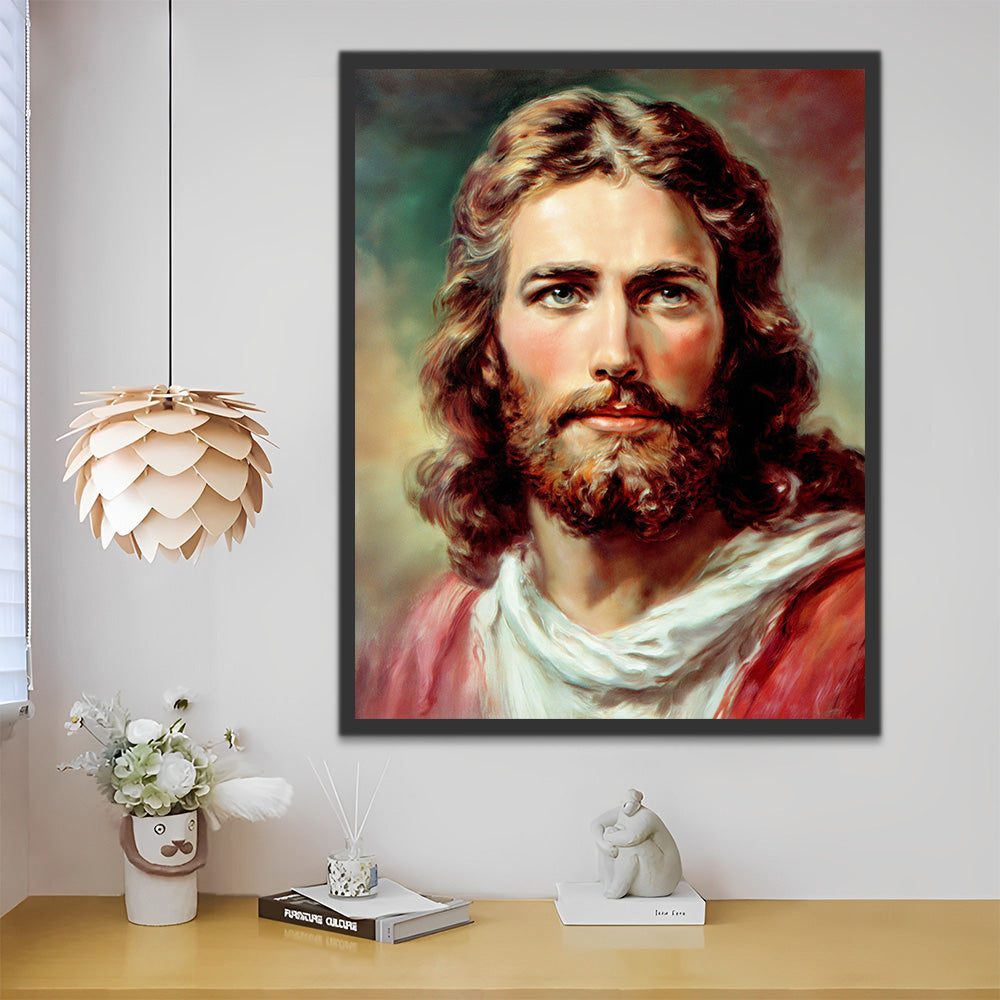 Jesús Samaritano Pintar por Números