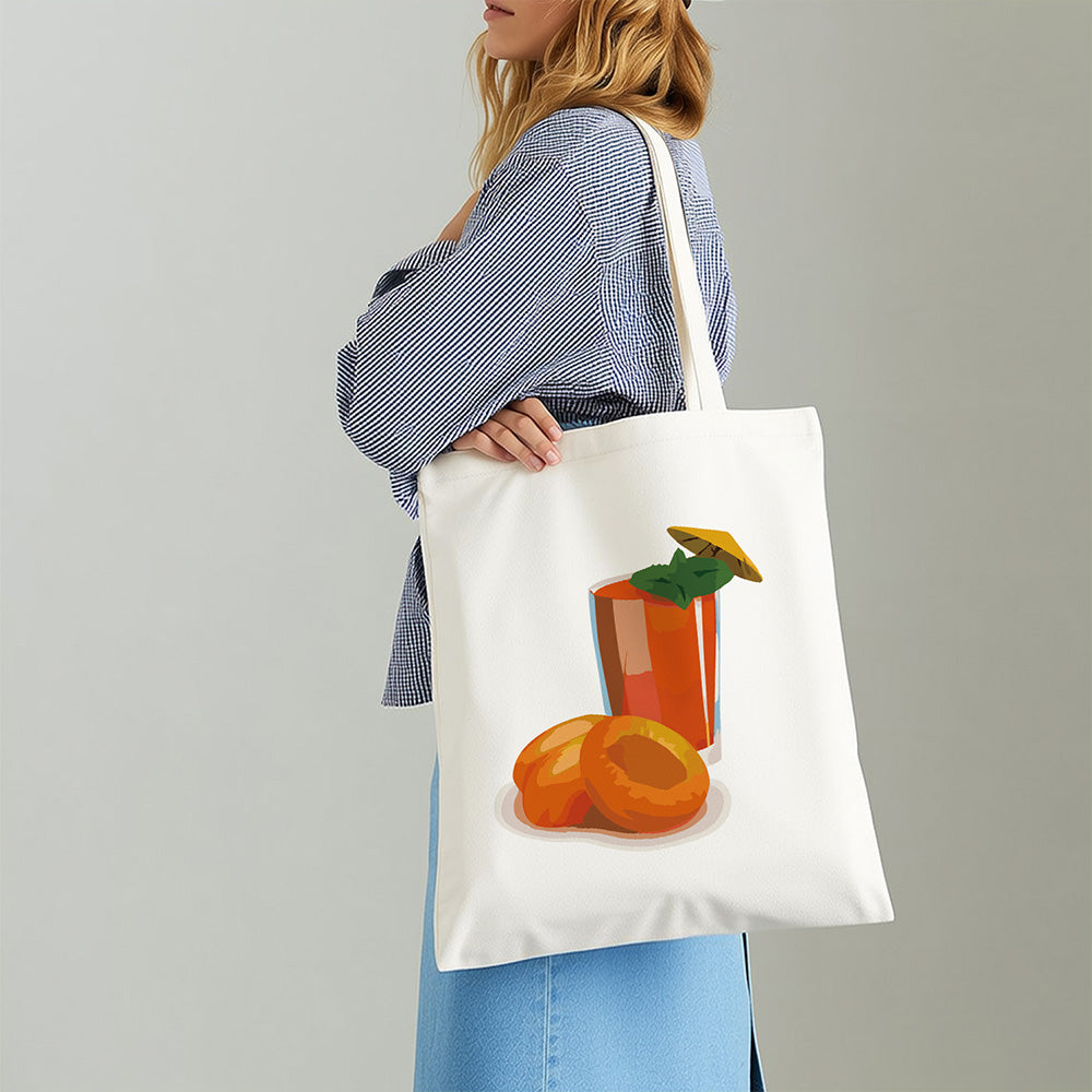 Jugo de Fruta Fresca Bolsa de Lienzo Pintar por Números