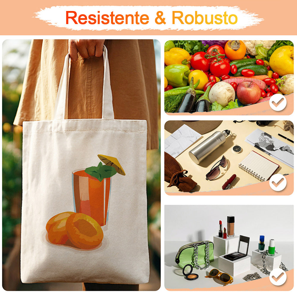 Jugo de Fruta Fresca Bolsa de Lienzo Pintar por Números