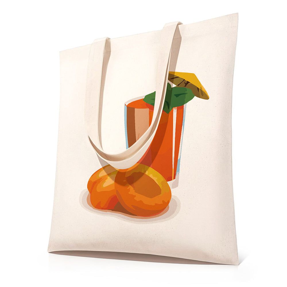 Jugo de Fruta Fresca Bolsa de Lienzo Pintar por Números