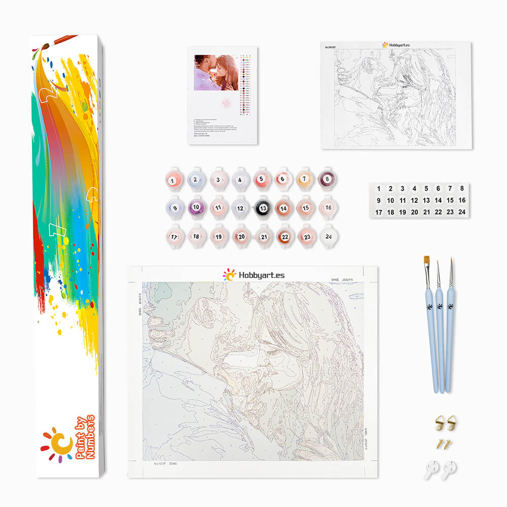 Kit Personalizado Pintar por Numeros