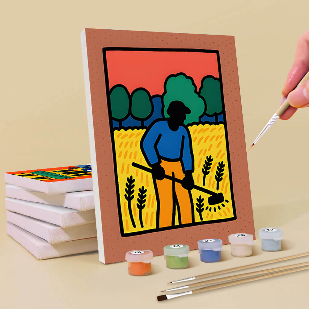 Las Obras Clásicas de Van Gogh 6 Partes Mini Pintar por Números