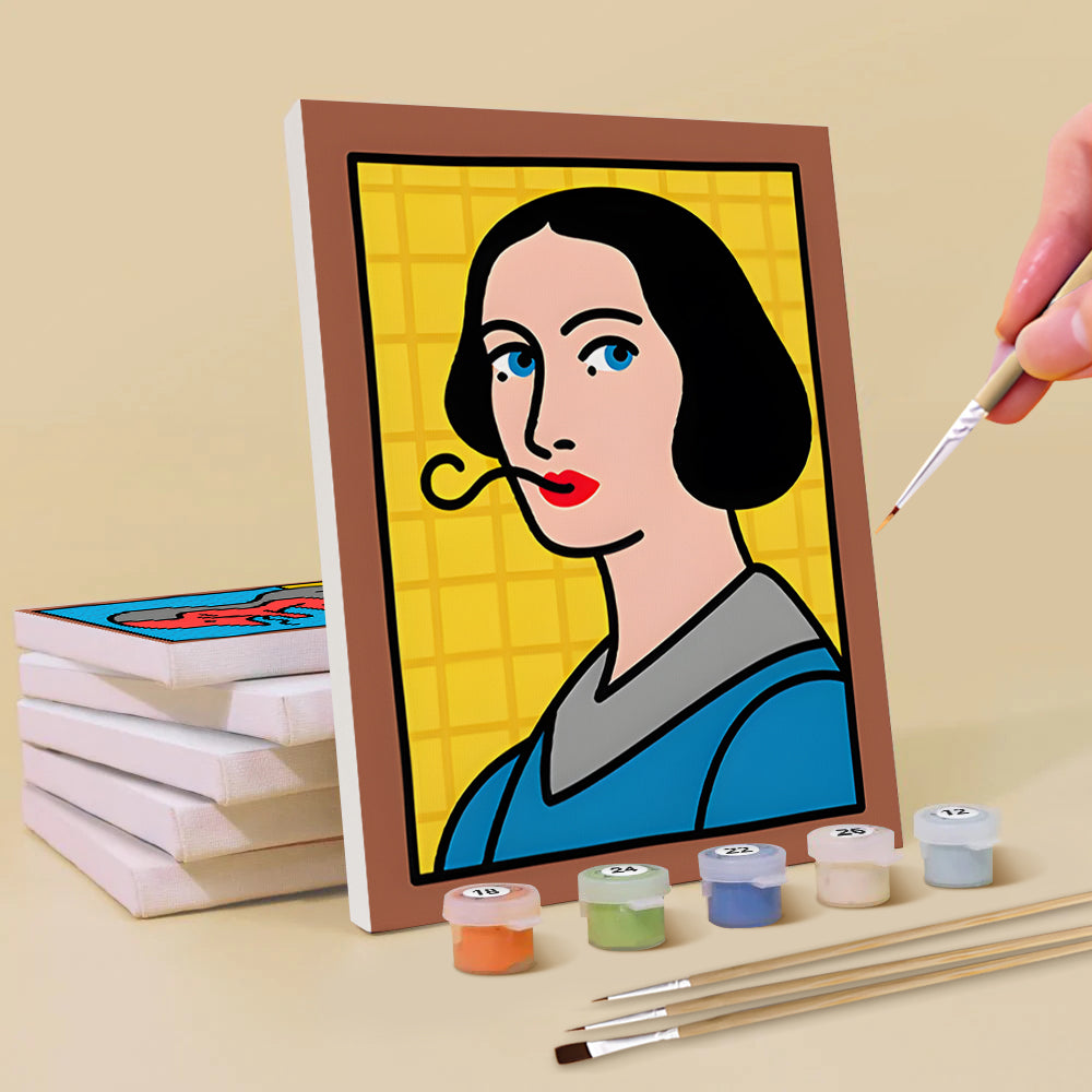 Las Obras de Dalí 6 Partes Mini Pintar por Números