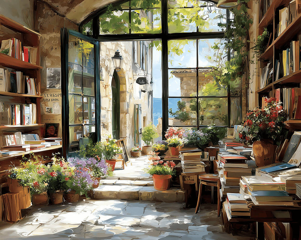 Librería Junto al Mar Pintar por Números
