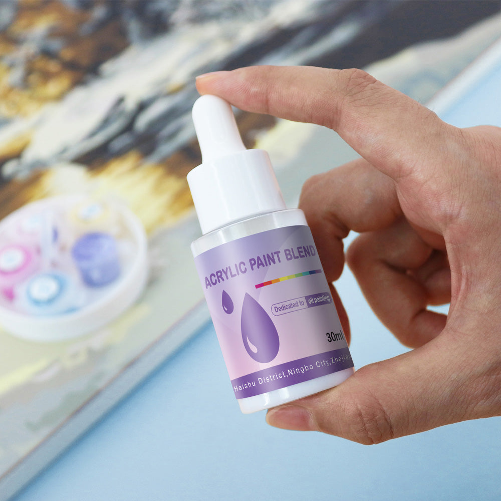 Mezcla de Medio Acrílico de 30 ml para Pintar por Números