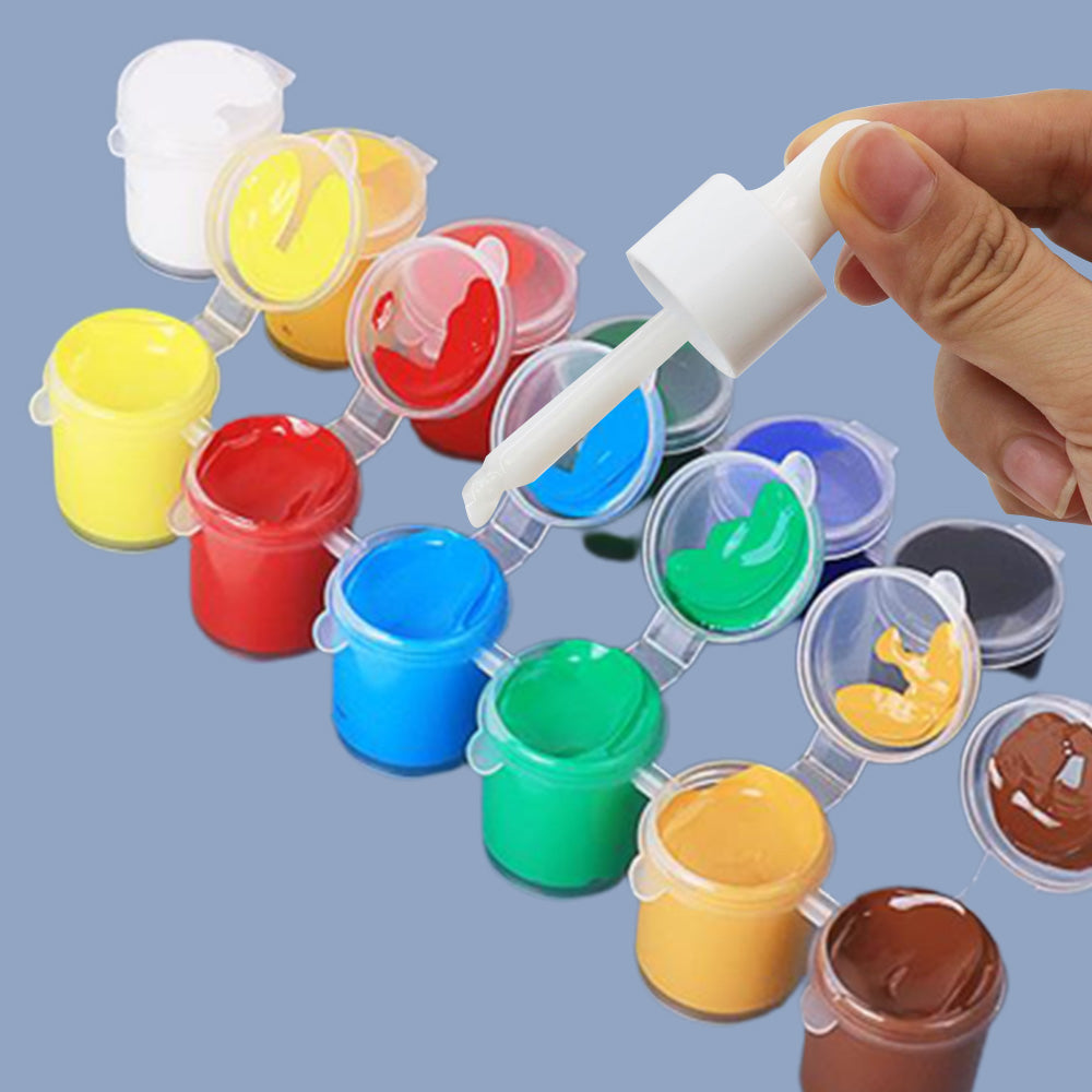 Mezcla de Medio Acrílico de 30 ml para Pintar por Números