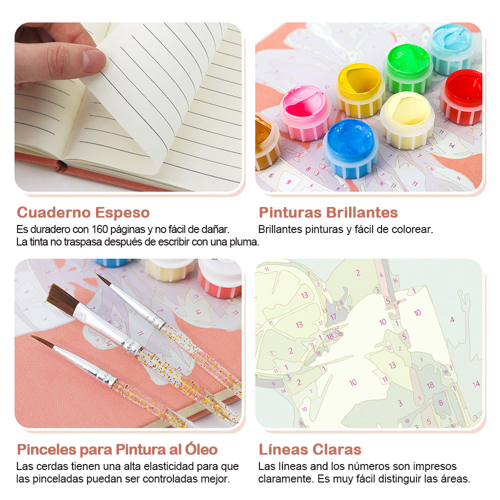 Mojito de Limón Cuaderno Pintar por Números