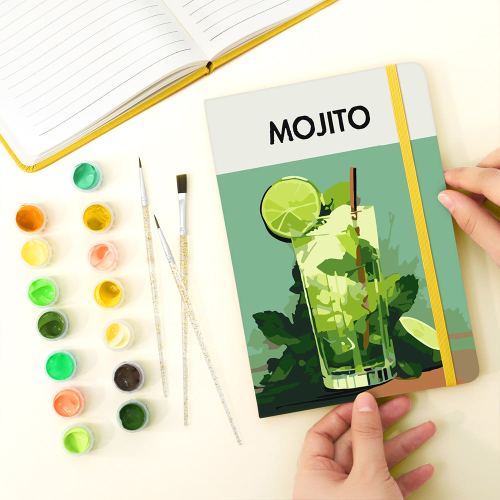 Mojito de Limón Cuaderno Pintar por Números