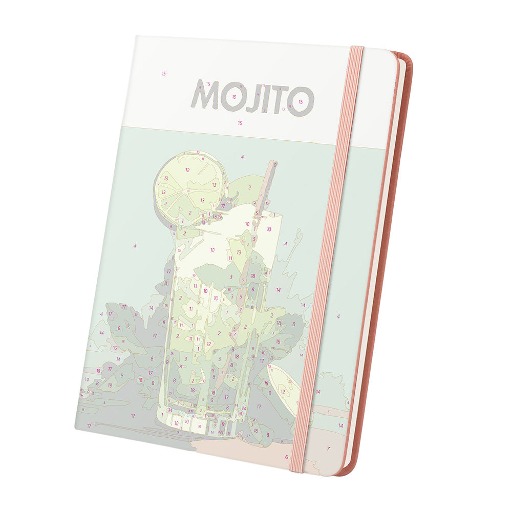 Mojito de Limón Cuaderno Pintar por Números