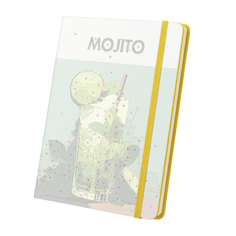Mojito de Limón Cuaderno Pintar por Números