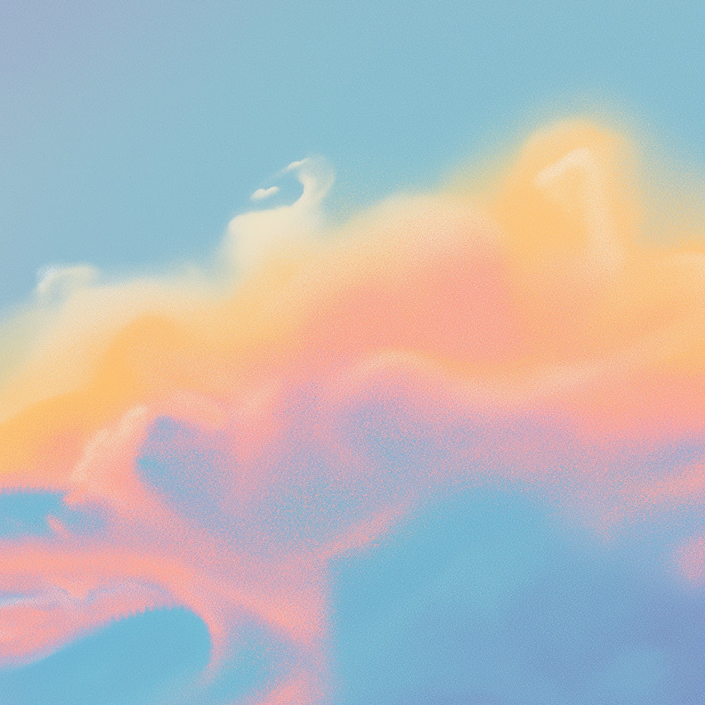 Nubes de Colores Mini Pintar por Números