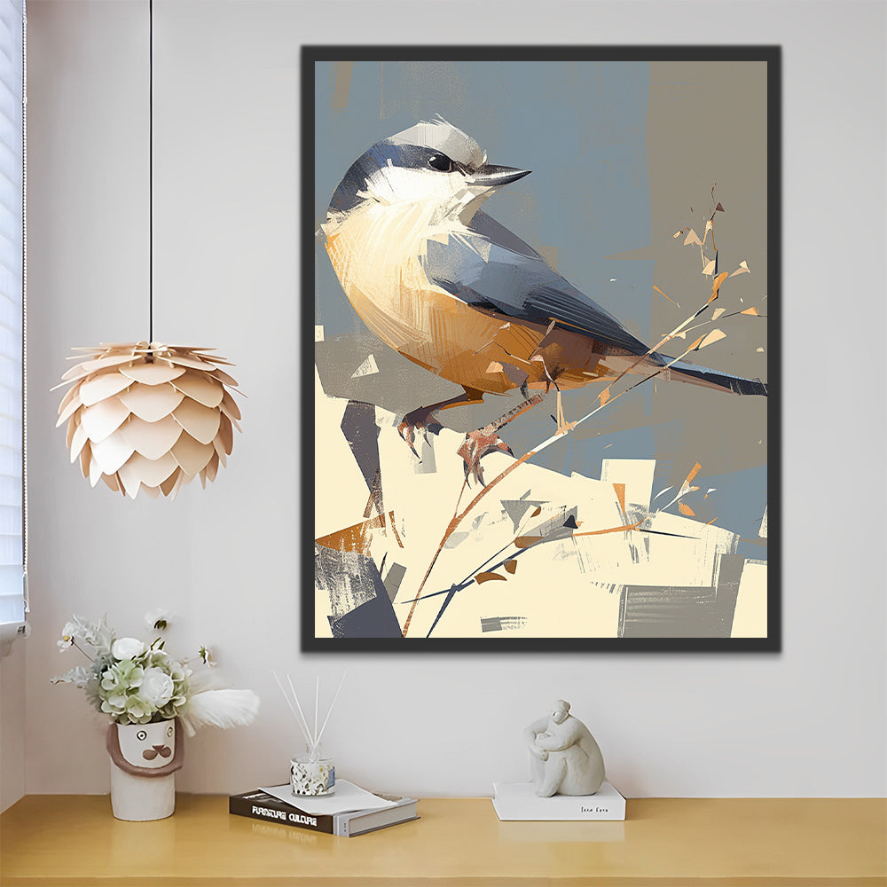 Pajarito Lindo Pintar por Números