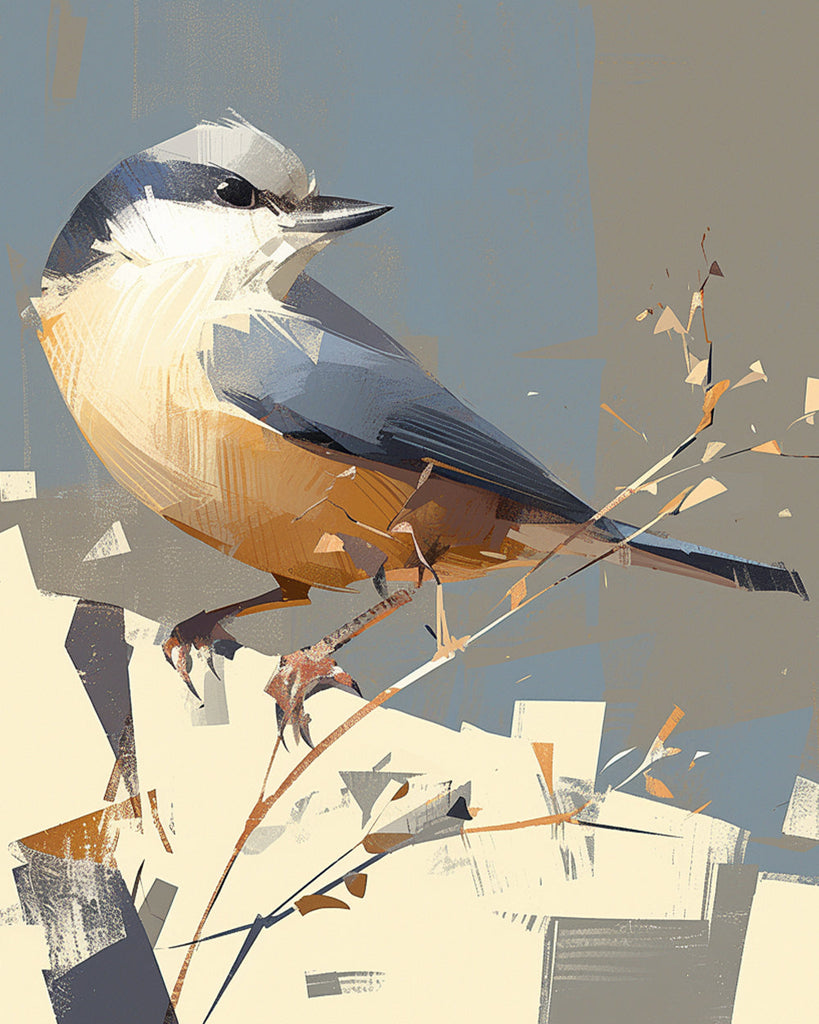 Pajarito Lindo Pintar por Números