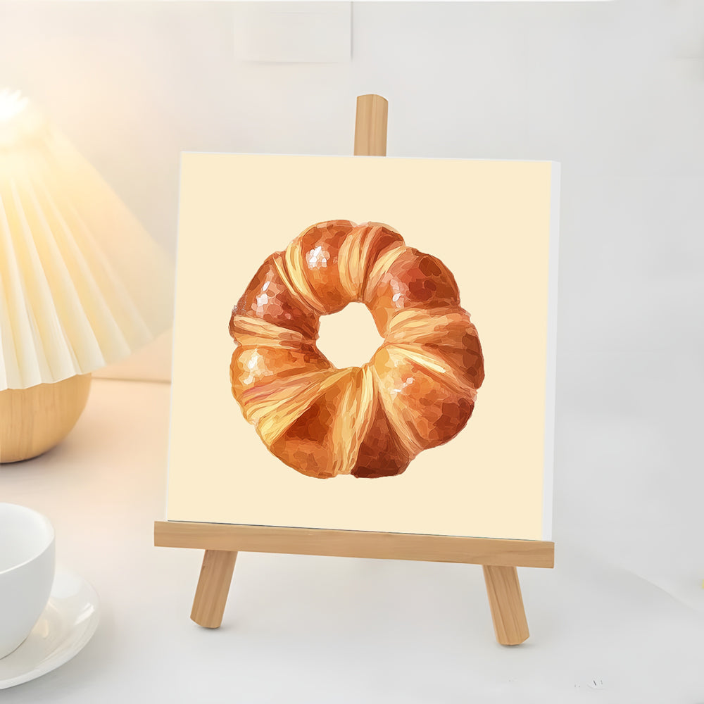 Pan de Mantequilla Mini Pintar por Números