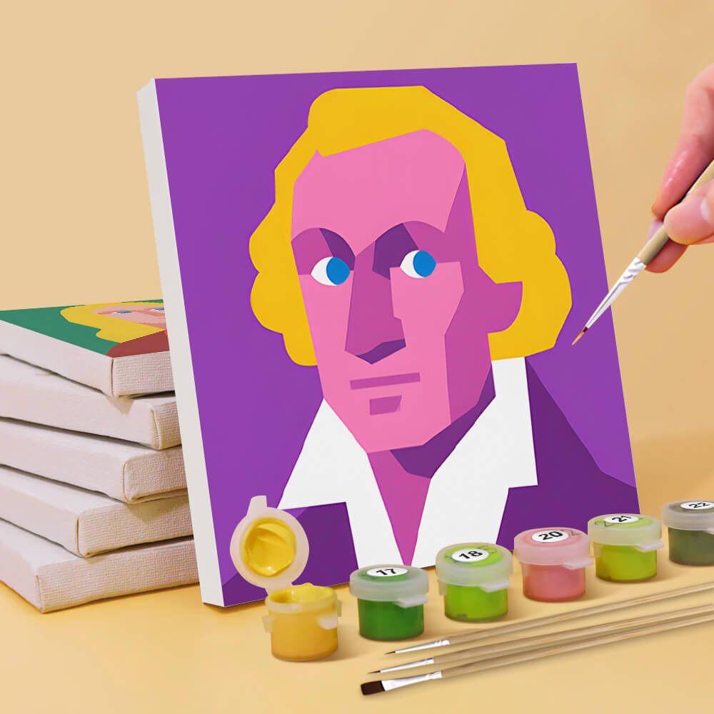 Personas Influyentes 6 Partes Mini Pintar por Números