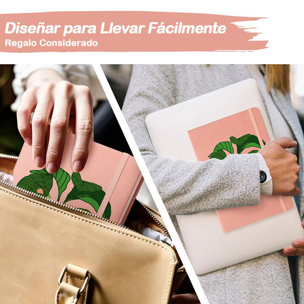 Plantas Verdes con Flores Rojas en Macetas Cuaderno Pintar por Números