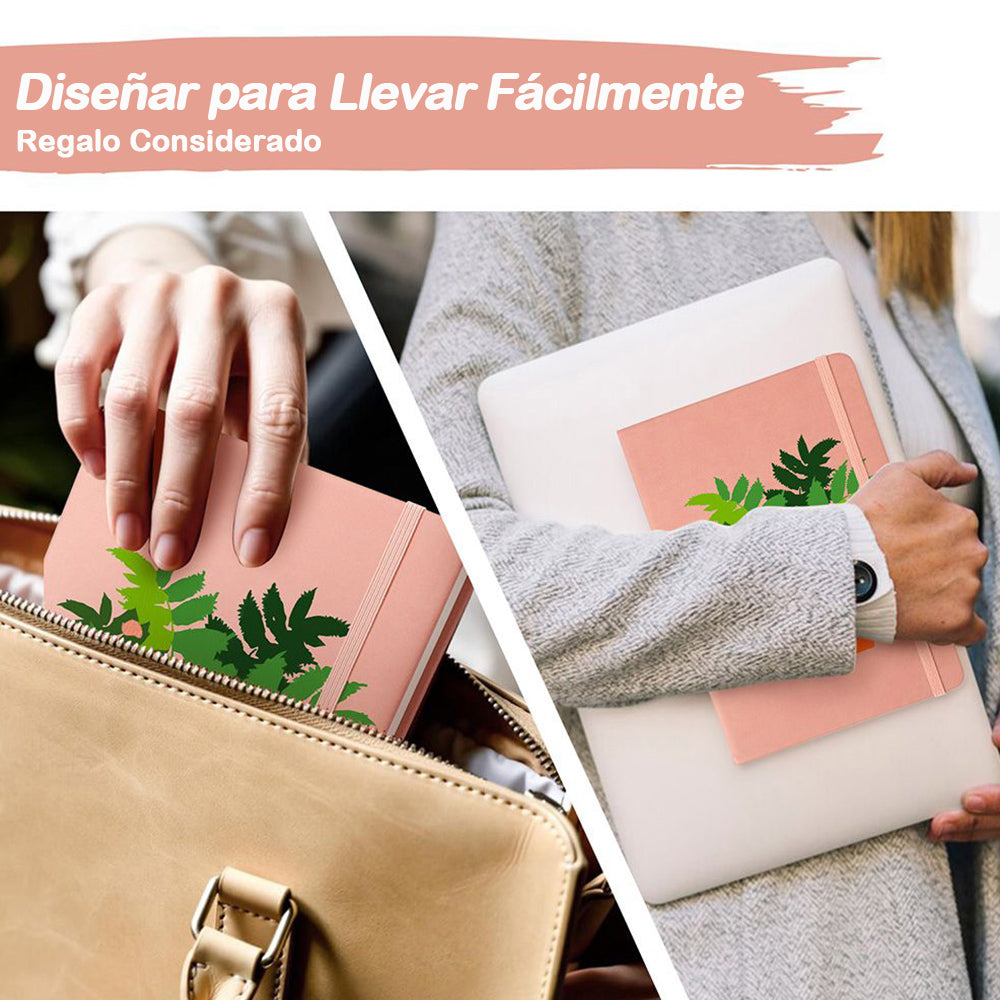 Plantas Verdes en Macetas Cuaderno Pintar por Números