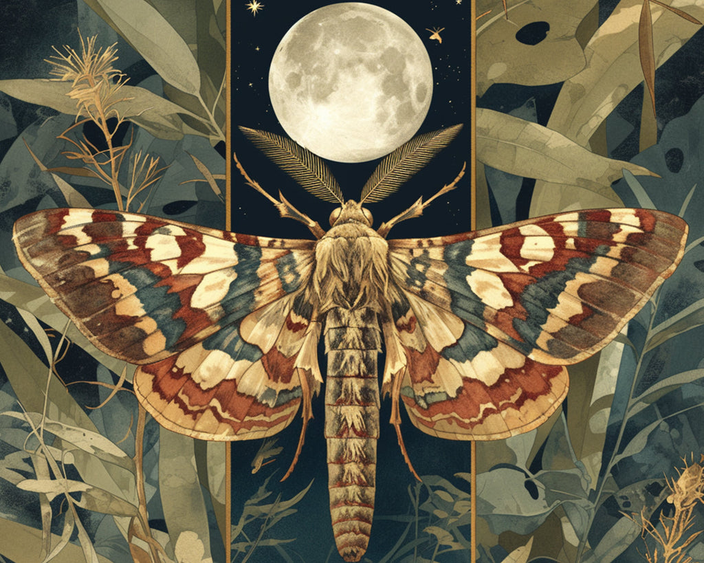 Polilla y la Luna Pintar por Números