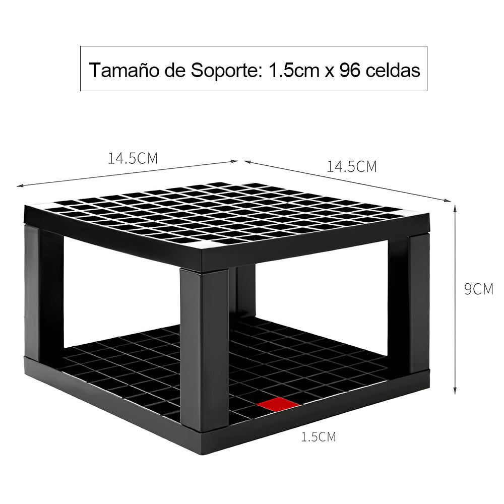 Soporte de Pinceles Grande con 96 Celdas