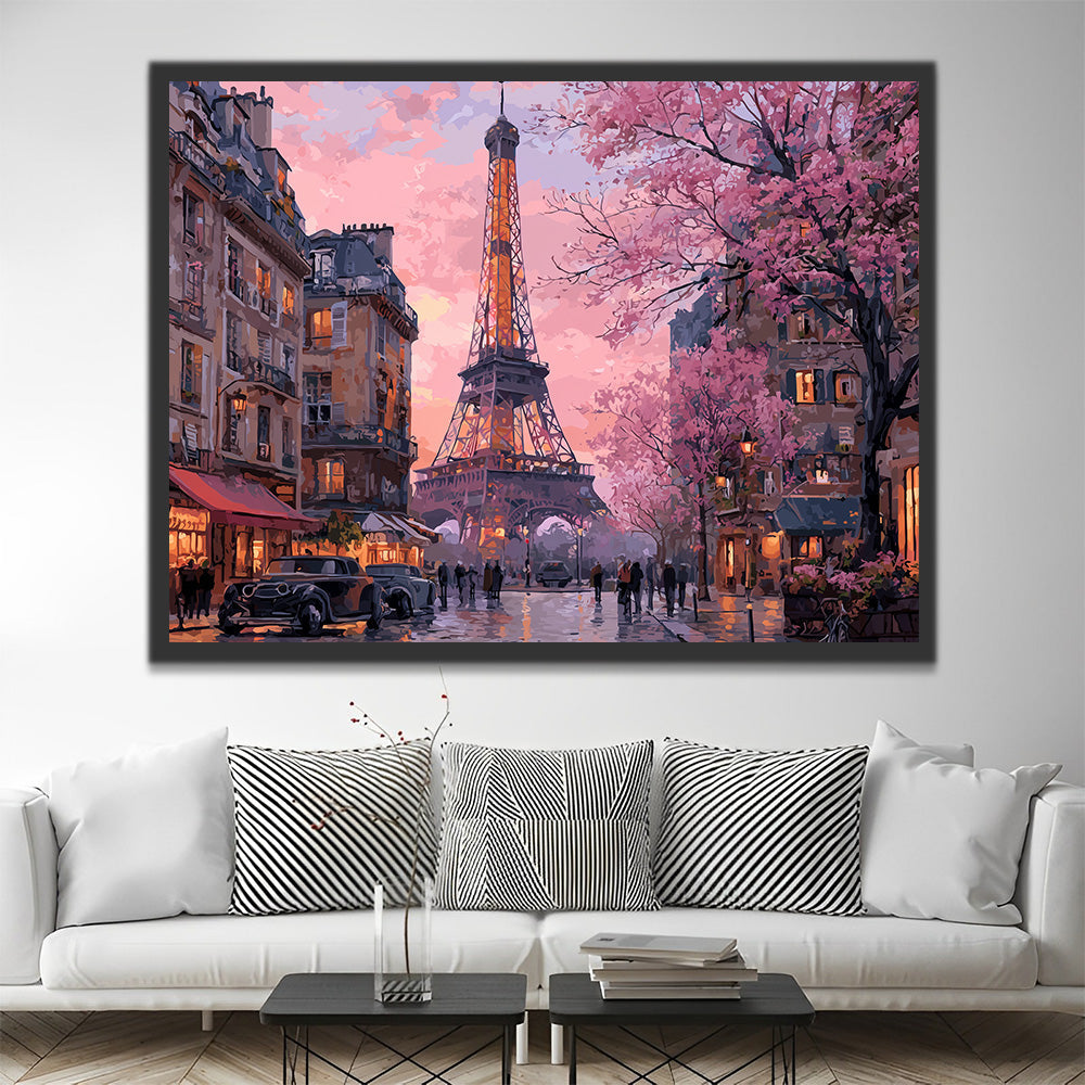 Tiendas cerca de la Torre Eiffel Pintar por Números